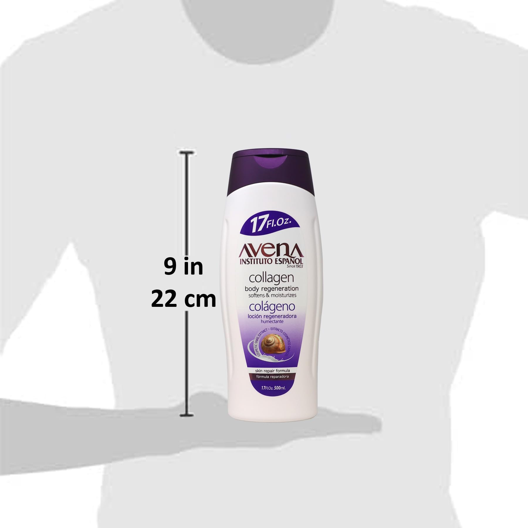 Foto 5 pulgar | Loción Avena Instituto Español Regeneración Corporal Con Colágeno 500ml - Venta Internacional.