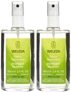 Foto 1 | Desodorante En Aerosol Weleda Refreshing Citrus, 100 Ml (paquete De 2) - Venta Internacional.