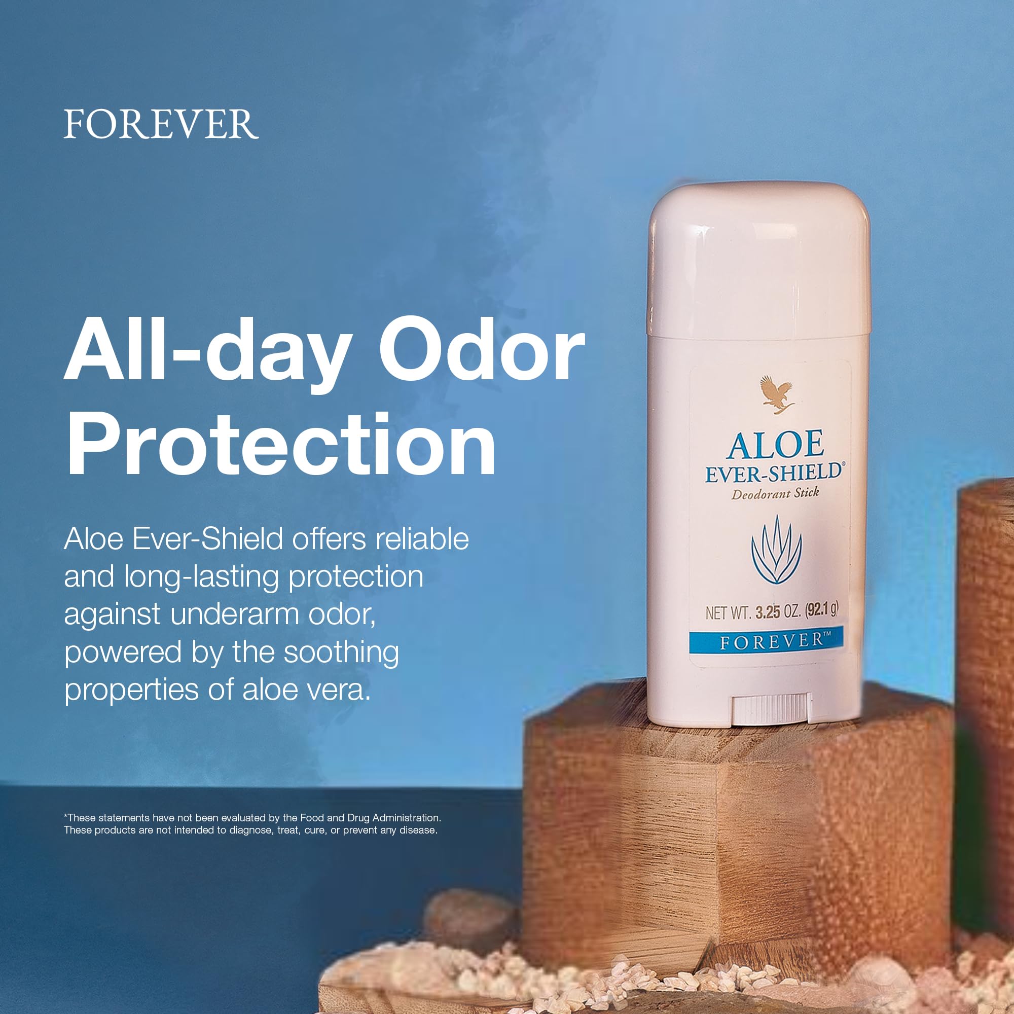 Foto 4 pulgar | Desodorante Forever Living Aloe Ever-shield 96 Ml (paquete De 3) - Venta Internacional.