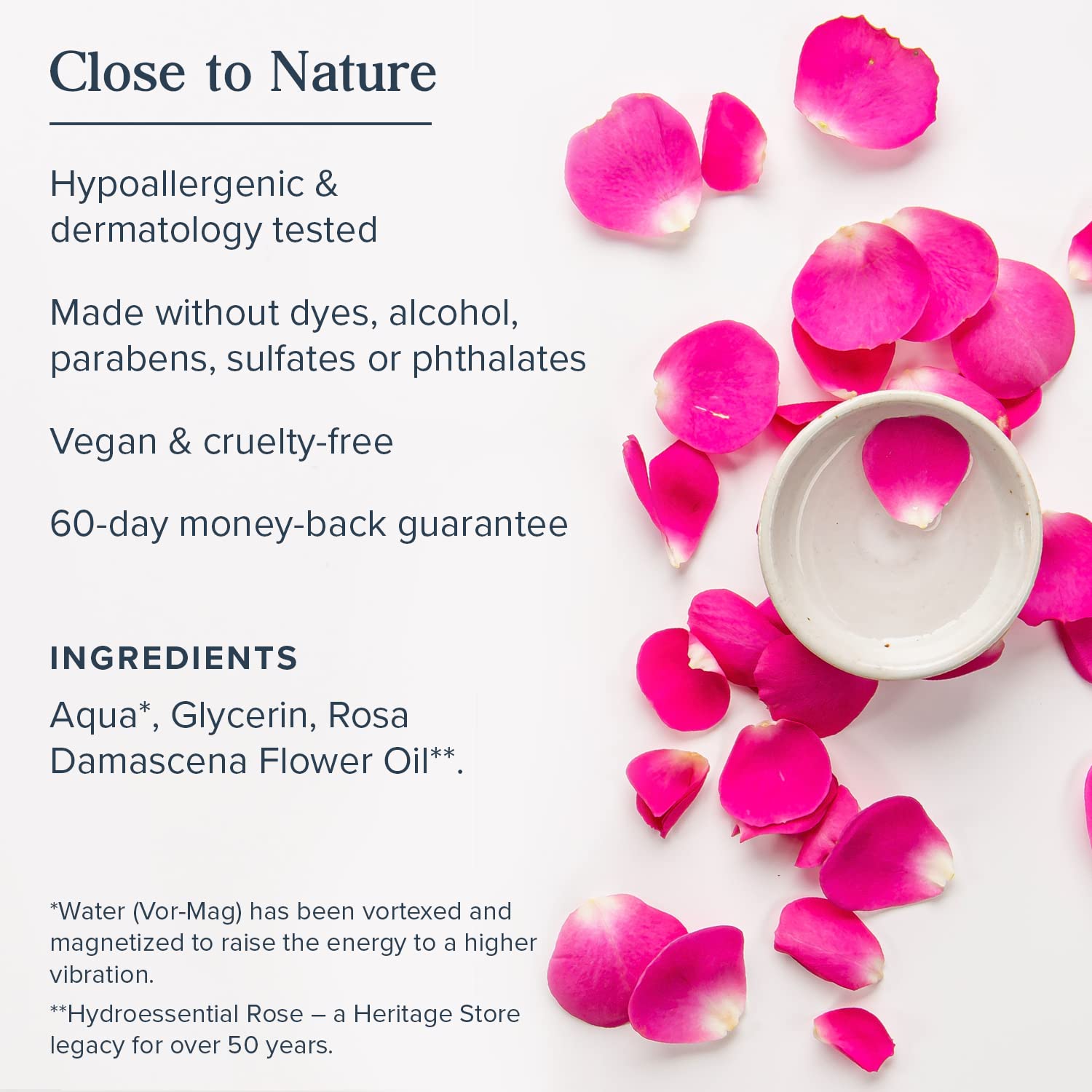 Foto 5 pulgar | Bruma Facial Heritage Store Agua De Rosas Y Glicerina, 240 Ml, Paquete De 2 - Venta Internacional.