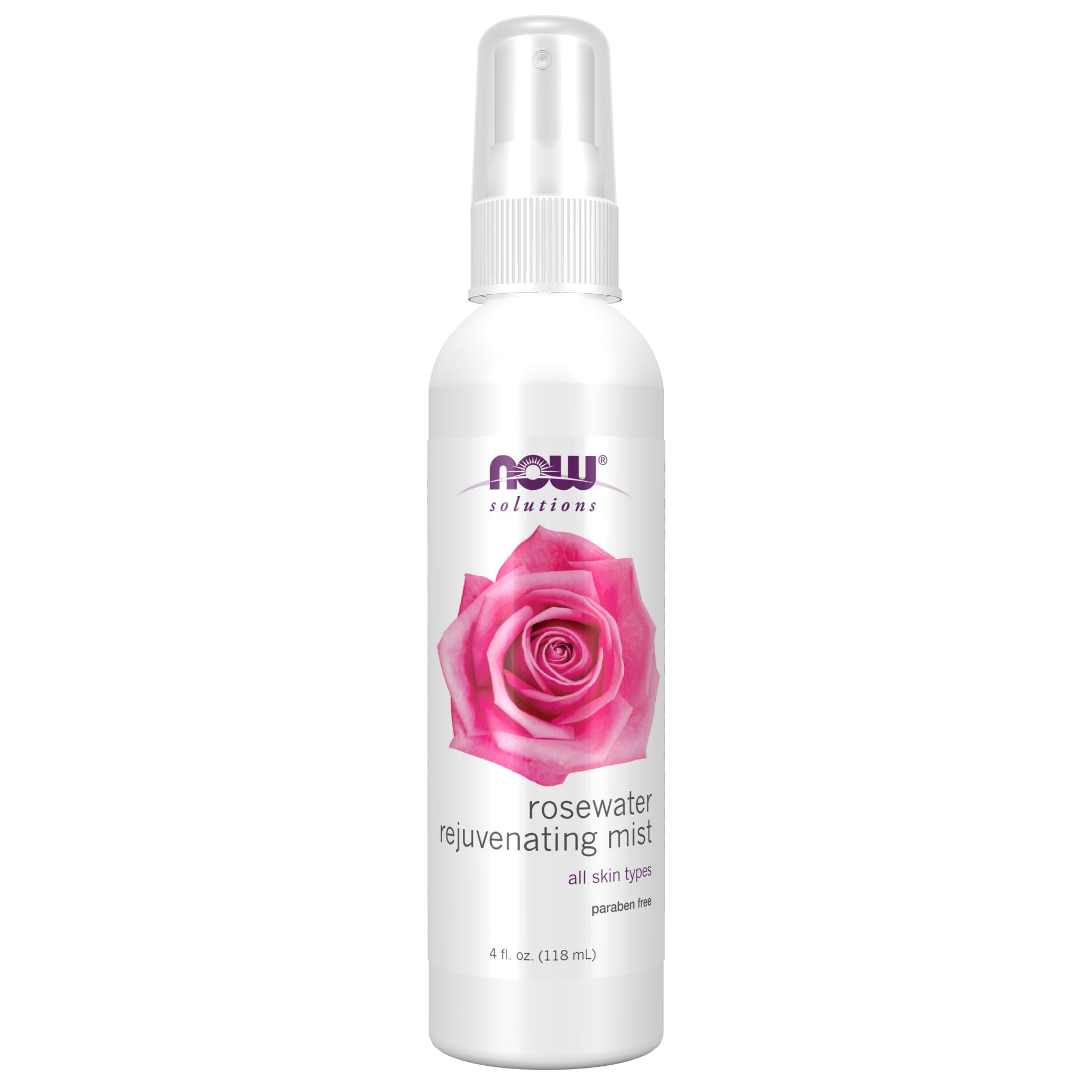 Foto 2 pulgar | Bruma Rejuvenecedora Now Foods Solutions Rosewater 120 Ml - Venta Internacional.