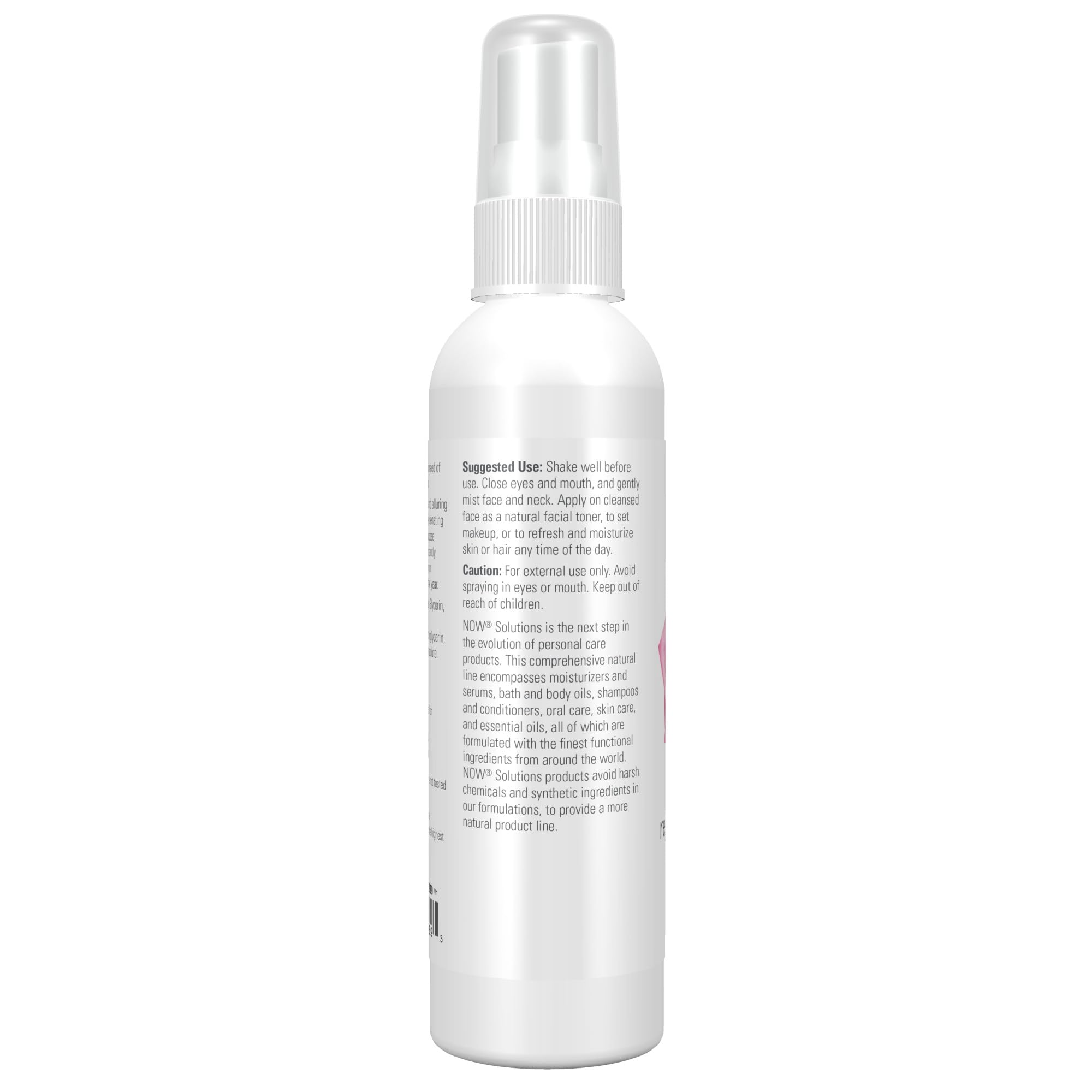 Foto 4 pulgar | Bruma Rejuvenecedora Now Foods Solutions Rosewater 120 Ml - Venta Internacional.