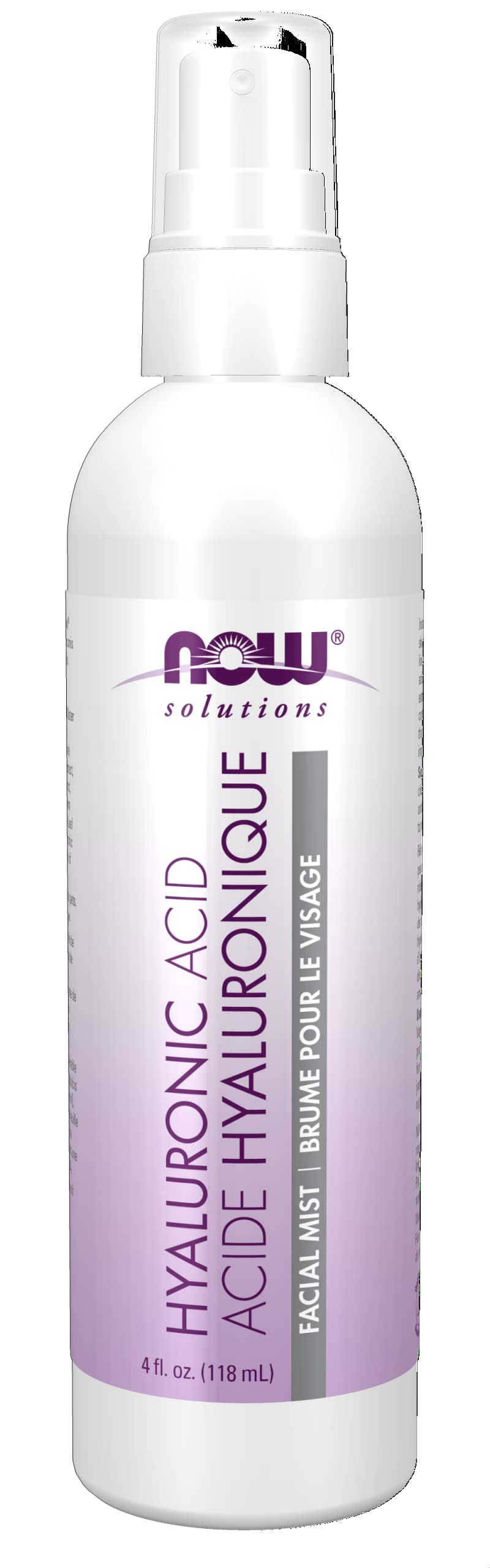 Facial Mist Now Solutions Hidratación Con Ácido Hialurónico, 120 Ml - Venta Internacional.