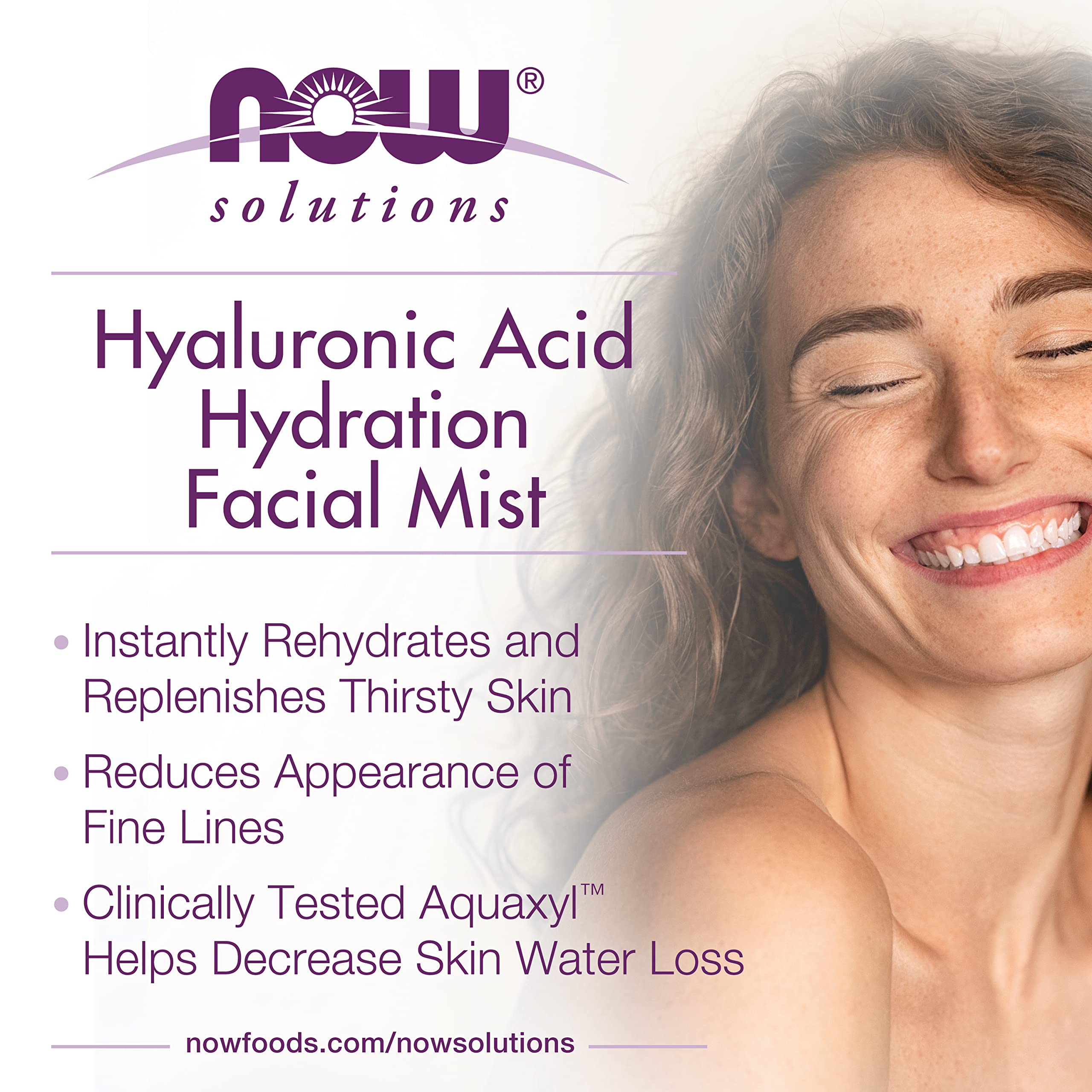 Foto 5 pulgar | Facial Mist Now Solutions Hidratación Con Ácido Hialurónico, 120 Ml - Venta Internacional.