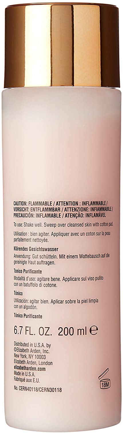 Foto 3 pulgar | Tónico Purificador De Ceramidas Elizabeth Arden, 200 Ml, Sin Fragancia - Venta Internacional.