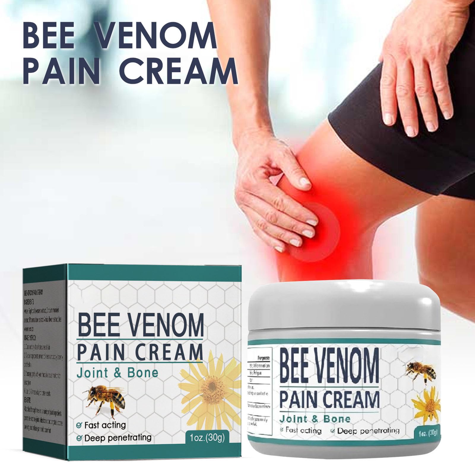 Foto 5 pulgar | Beecream Filfeel Reduce El Dolor Articular, 30 G (2 Unidades) - Venta Internacional.