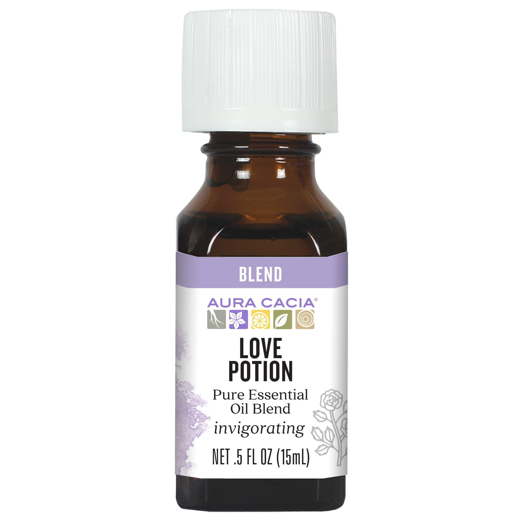 Foto 1 | Mezcla De Aceites Esenciales Aura Cacia Love Potion 15 Ml - Venta Internacional.