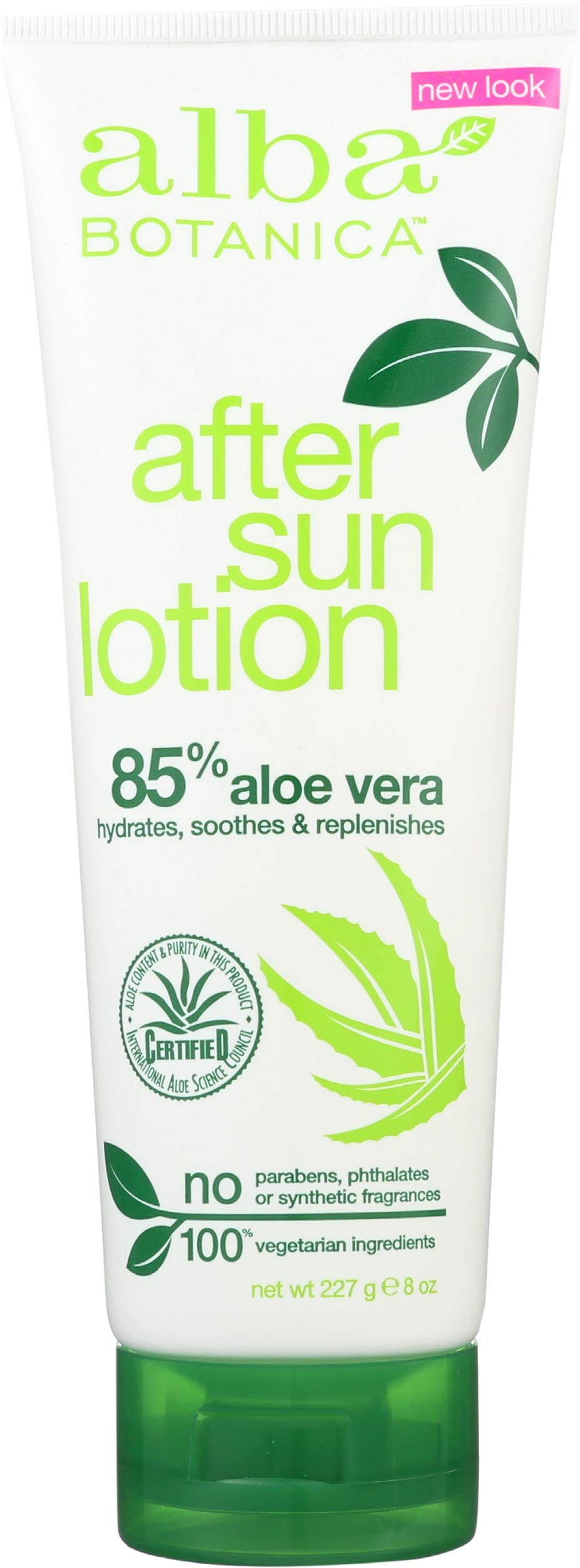 Foto 2 pulgar | Loción Para Después Del Sol Alba Botanica 85% Aloe Vera 240 Ml - Venta Internacional.