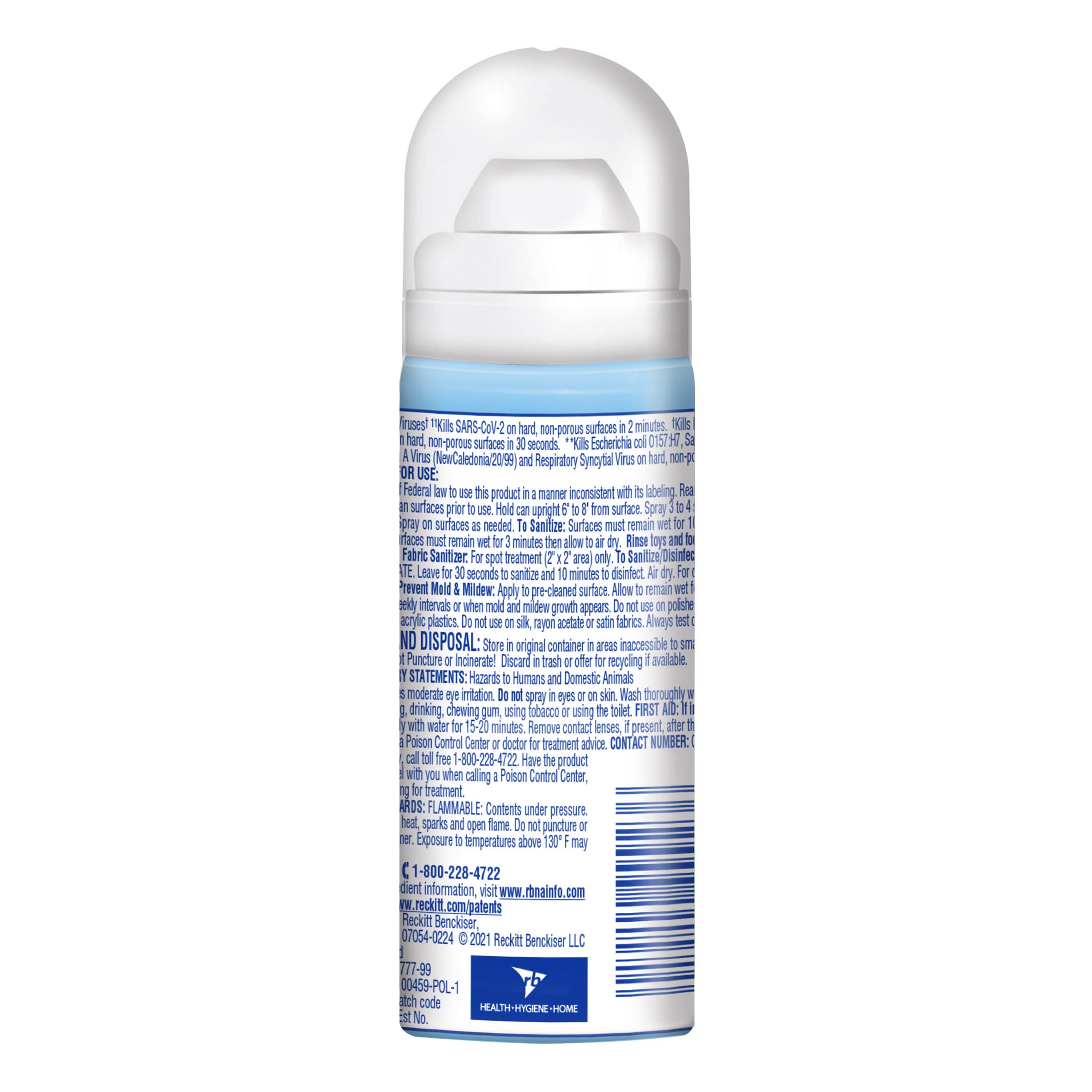 Foto 4 | Spray Desinfectante Lysol To Go Crisp Linen, 44 Ml, Paquete De 4 Unidades - Venta Internacional.