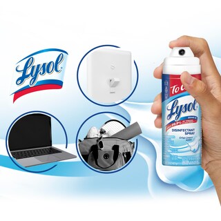 Foto 6 | Spray Desinfectante Lysol To Go Crisp Linen, 44 Ml, Paquete De 4 Unidades - Venta Internacional.