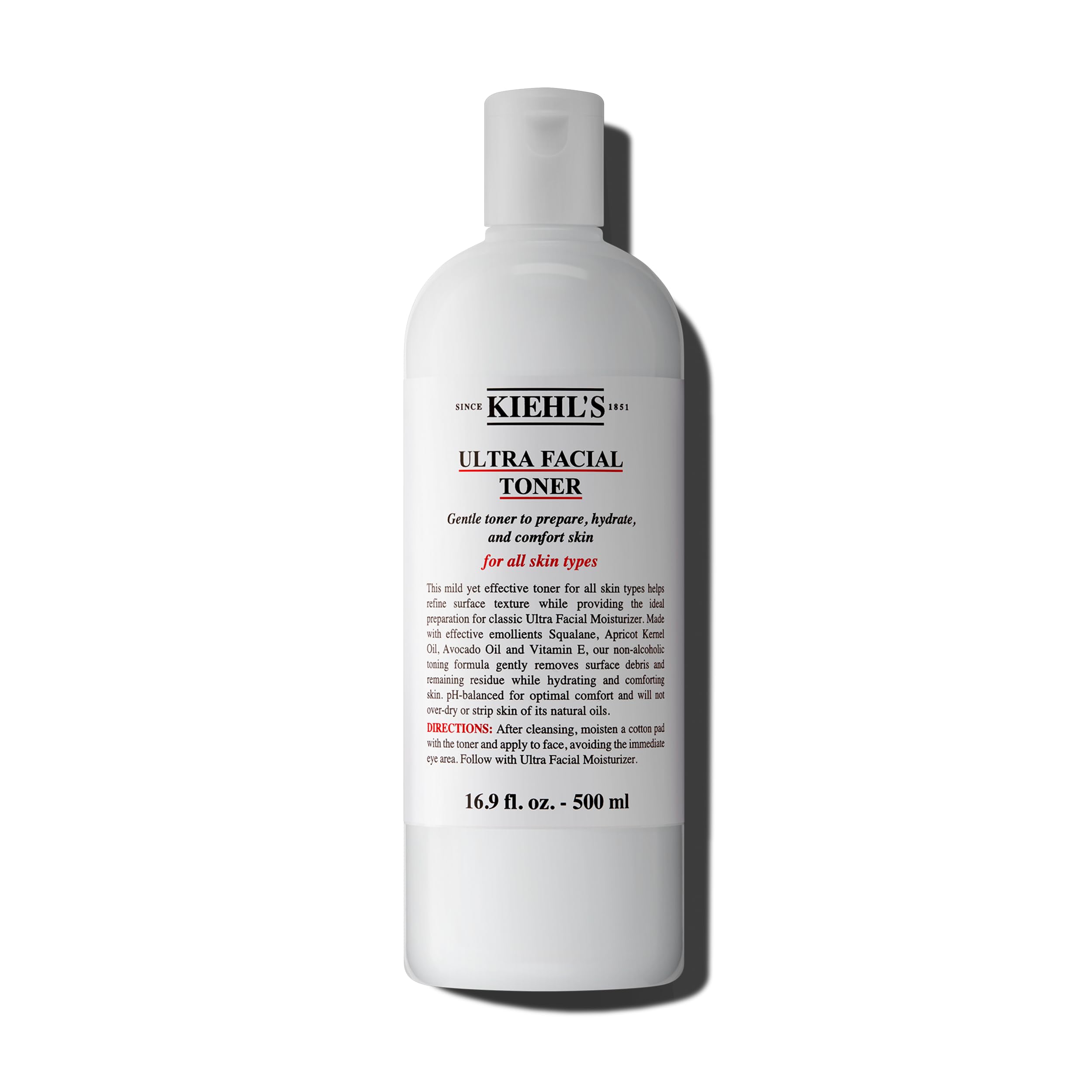 Foto 2 pulgar | Tónico Facial Kiehl's Ultra Facial Toner 500 Ml Con Escualano - Venta Internacional.