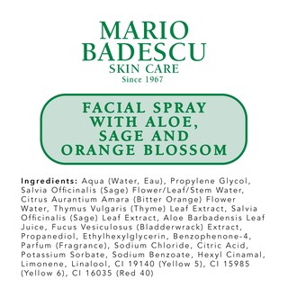 Foto 6 | Aerosol Facial Mario Badescu, Aloe, Salvia, Naranja, 120 Ml, 2 Unidades - Venta Internacional.