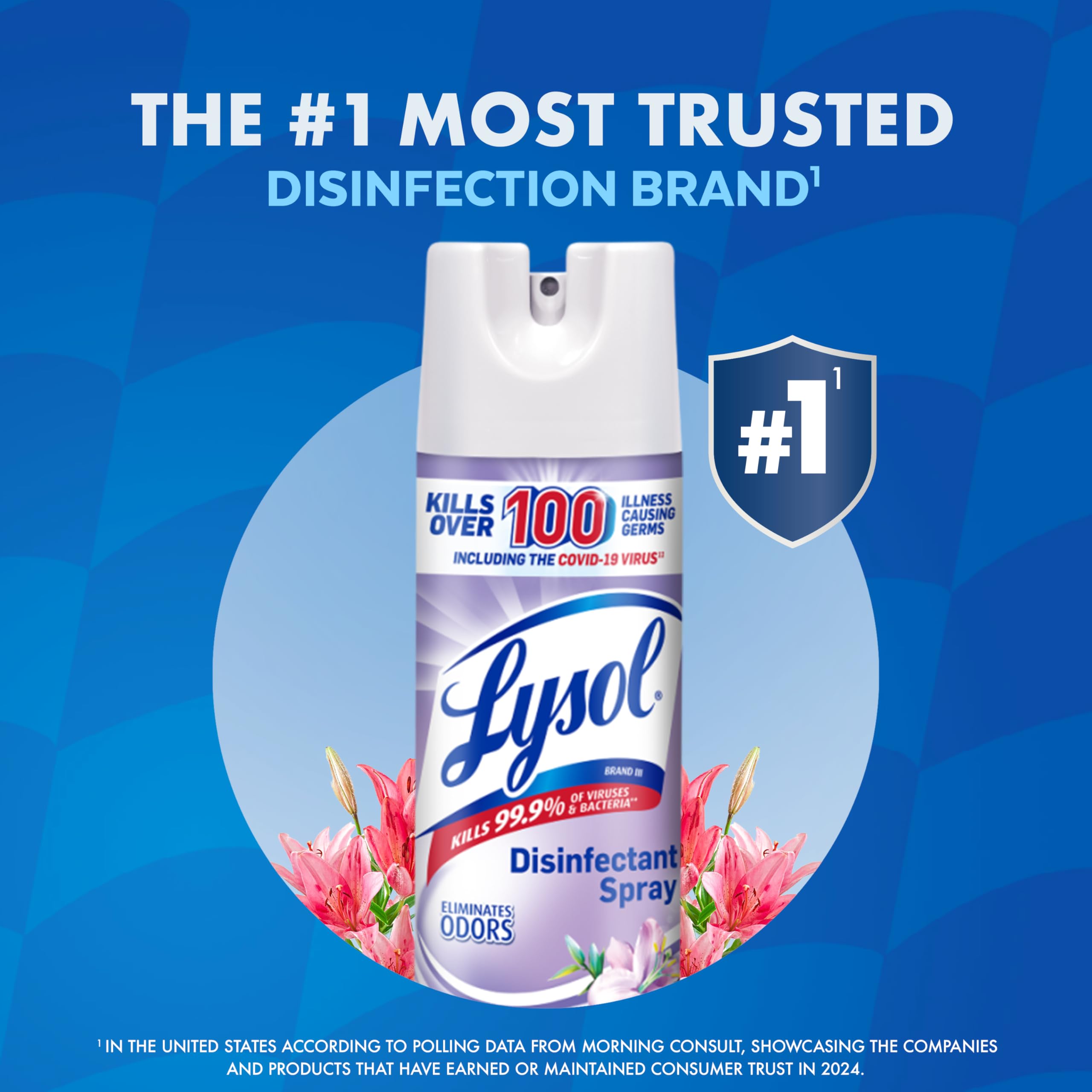 Foto 3 pulgar | Spray Desinfectante Lysol Sanitizante Antibacteriano 560 Ml X2 - Venta Internacional.