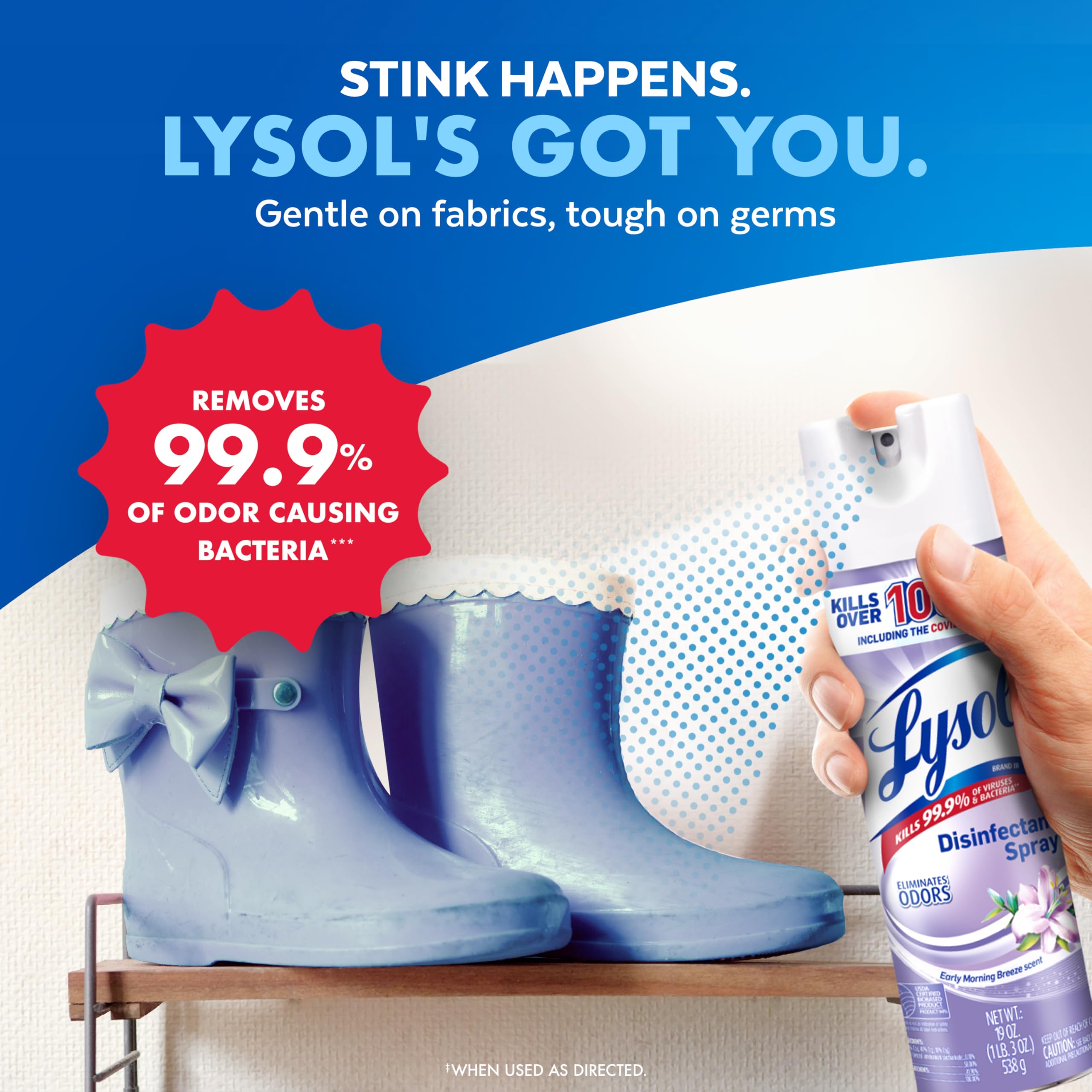 Foto 6 pulgar | Spray Desinfectante Lysol Sanitizante Antibacteriano 560 Ml X2 - Venta Internacional.
