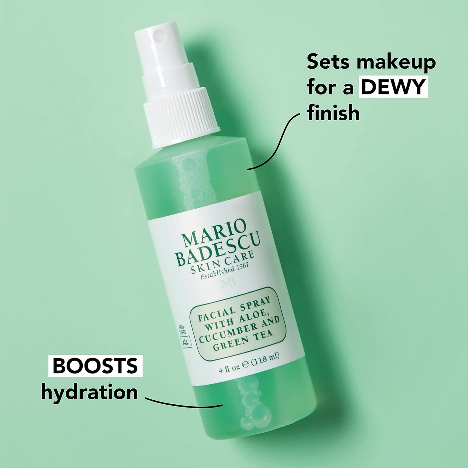 Foto 4 pulgar | Spray Facial Mario Badescu De Aloe, Pepino Y Té Verde 240 Ml - Venta Internacional.