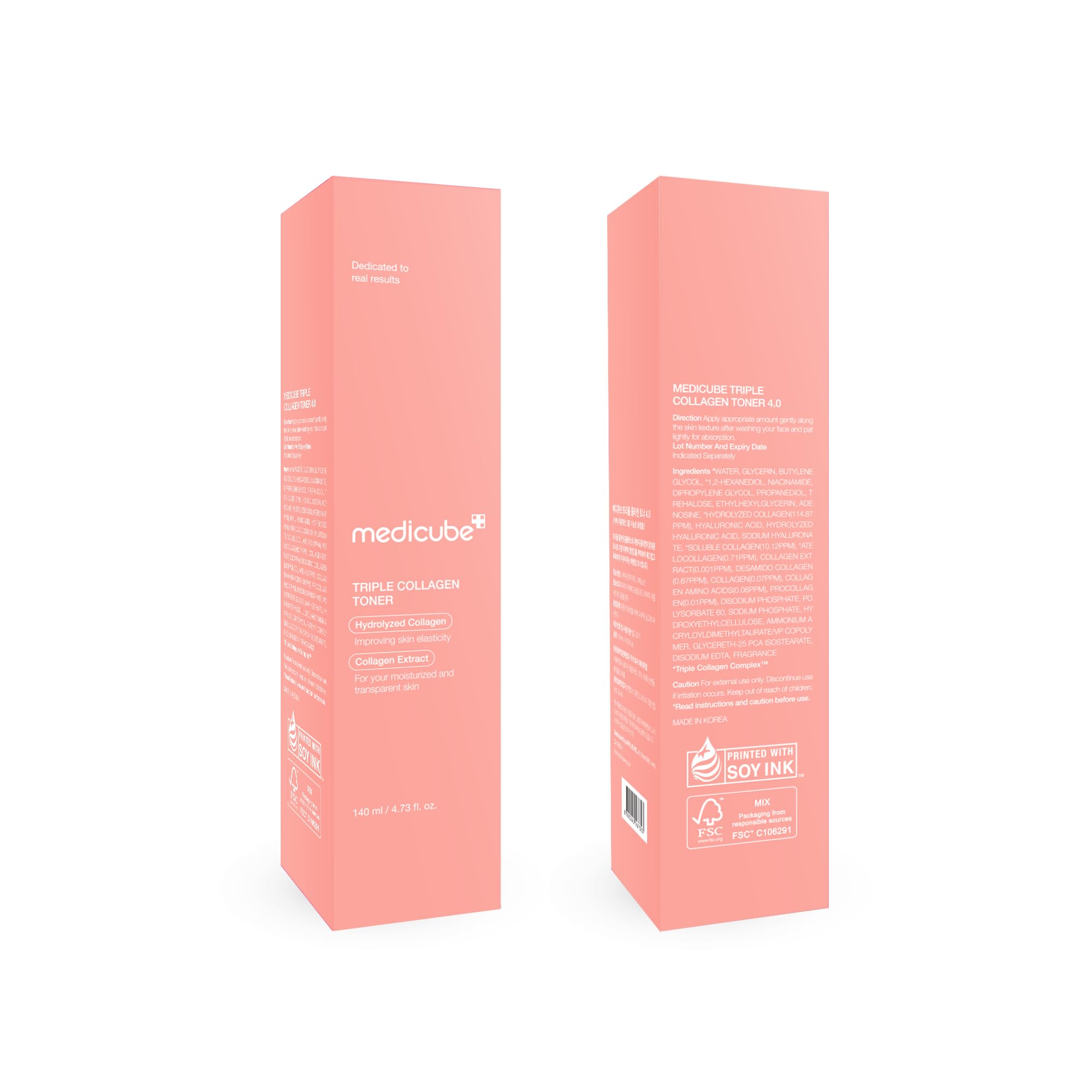 Foto 8 pulgar | Tónico Medicube, Triple Colágeno Hidrolizado, Soluble En Atelo, 140 Ml - Venta Internacional.