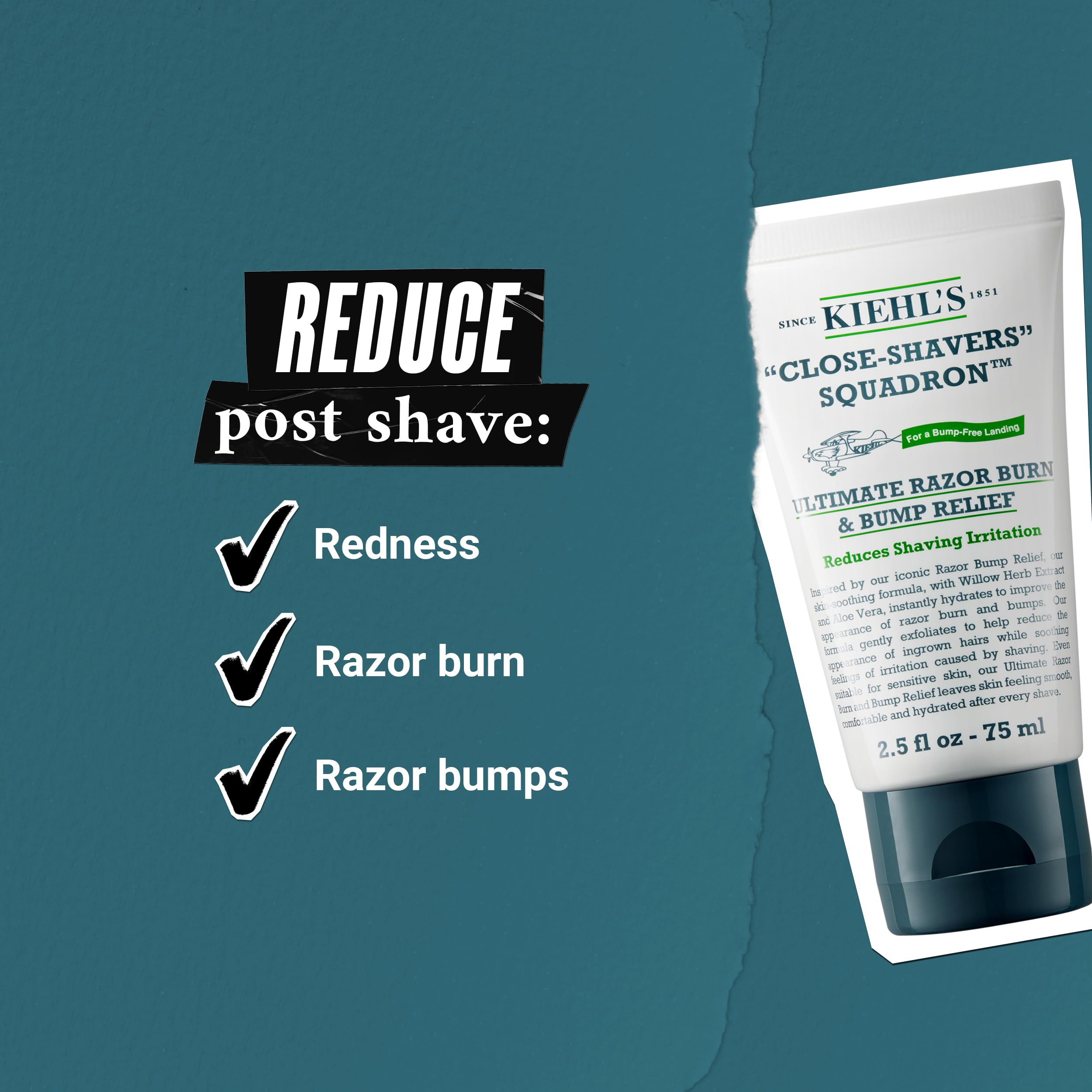 Foto 5 pulgar | Crema Para Después Del Afeitado Kiehl's Ultimate Razor Burn Relief 75 Ml - Venta Internacional.