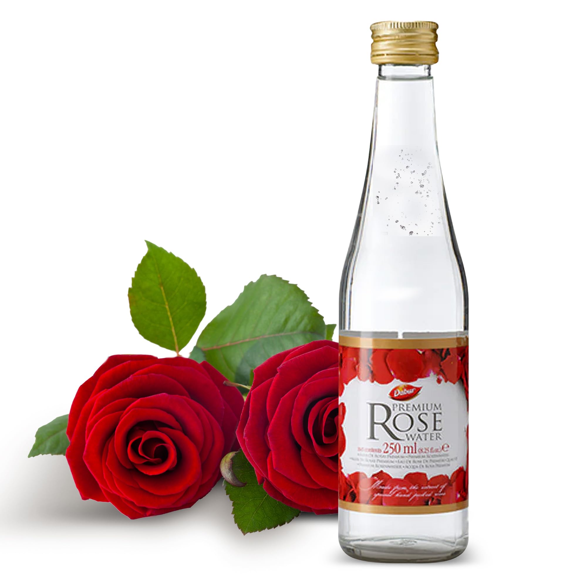 Foto 2 pulgar | Elixir Aromático Dabur De Agua De Rosas, 250 Ml, Para Cocinar Y Para La Piel - Venta Internacional.