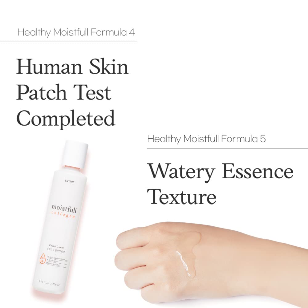 Foto 7 pulgar | Toner Etude Moistfull Collagen, 200 Ml, Tipo Esencia De Agua - Venta Internacional.