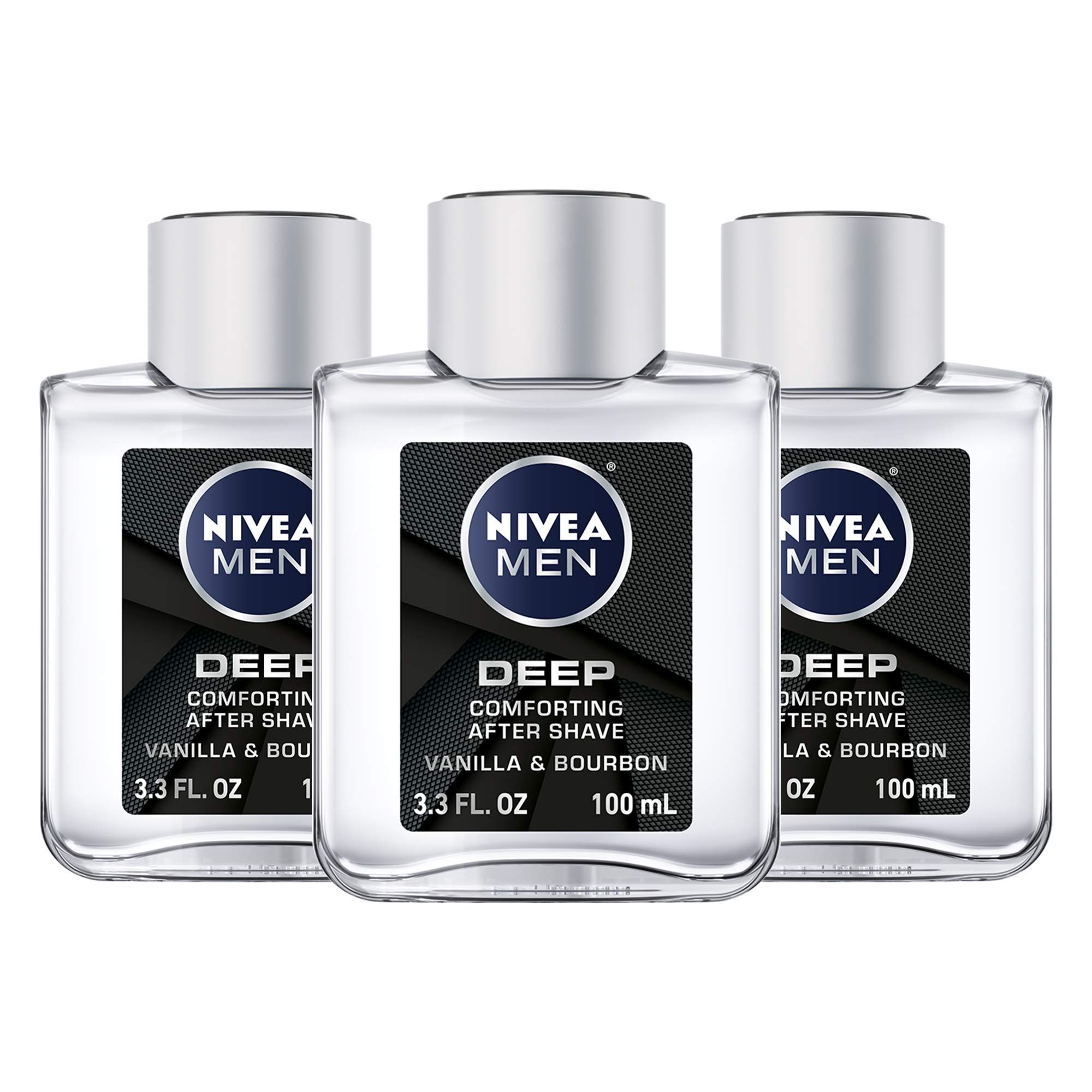 Foto 2 pulgar | Loción Para Después Del Afeitado Nivea Men Deep Comfort Soothe 100 Ml X3 - Venta Internacional.