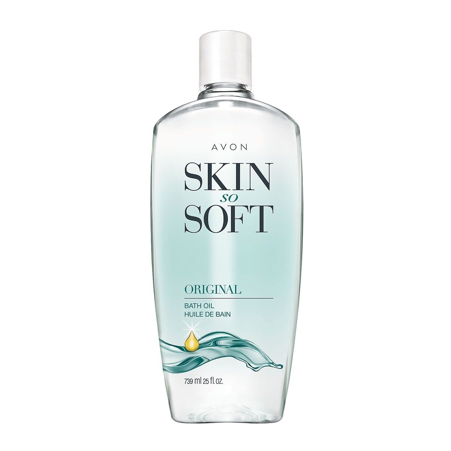 Aceite De Baño Avon Skin So Soft Original Bonus Size - Venta Internacional.
