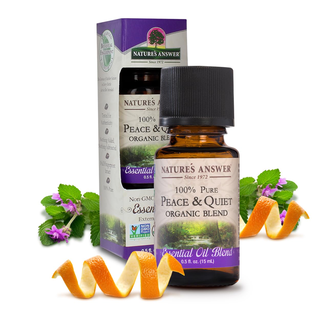 Mezcla De Aceites Esenciales Nature's Answer Peace/calming Relax 15 Ml - Venta Internacional.