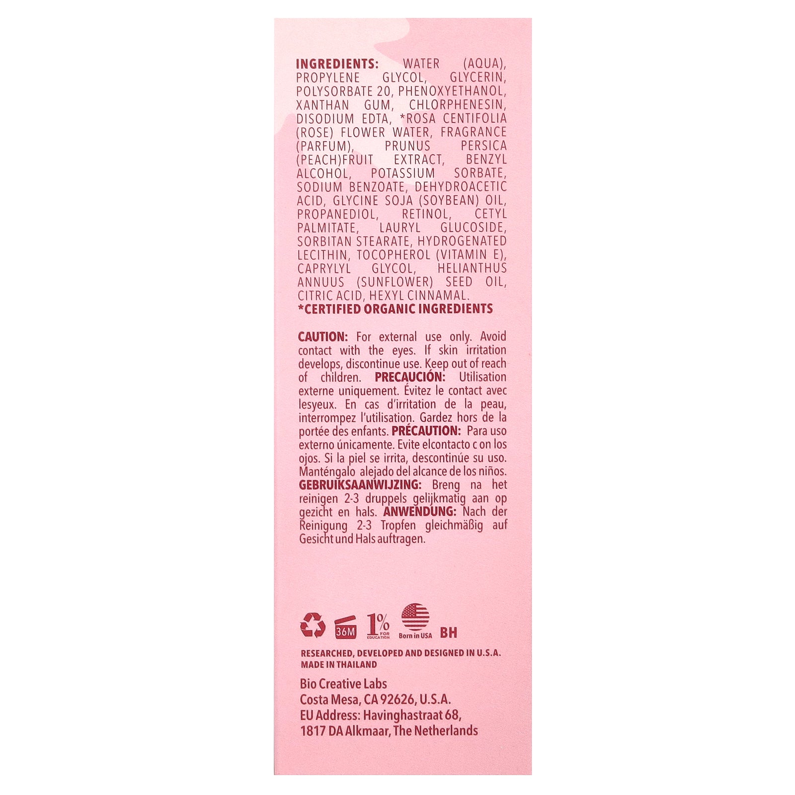 Foto 4 pulgar | Sérum Reafirmante Petal Fresh Rejuvenation Con Agua De Rosas 53 Ml - Venta Internacional.