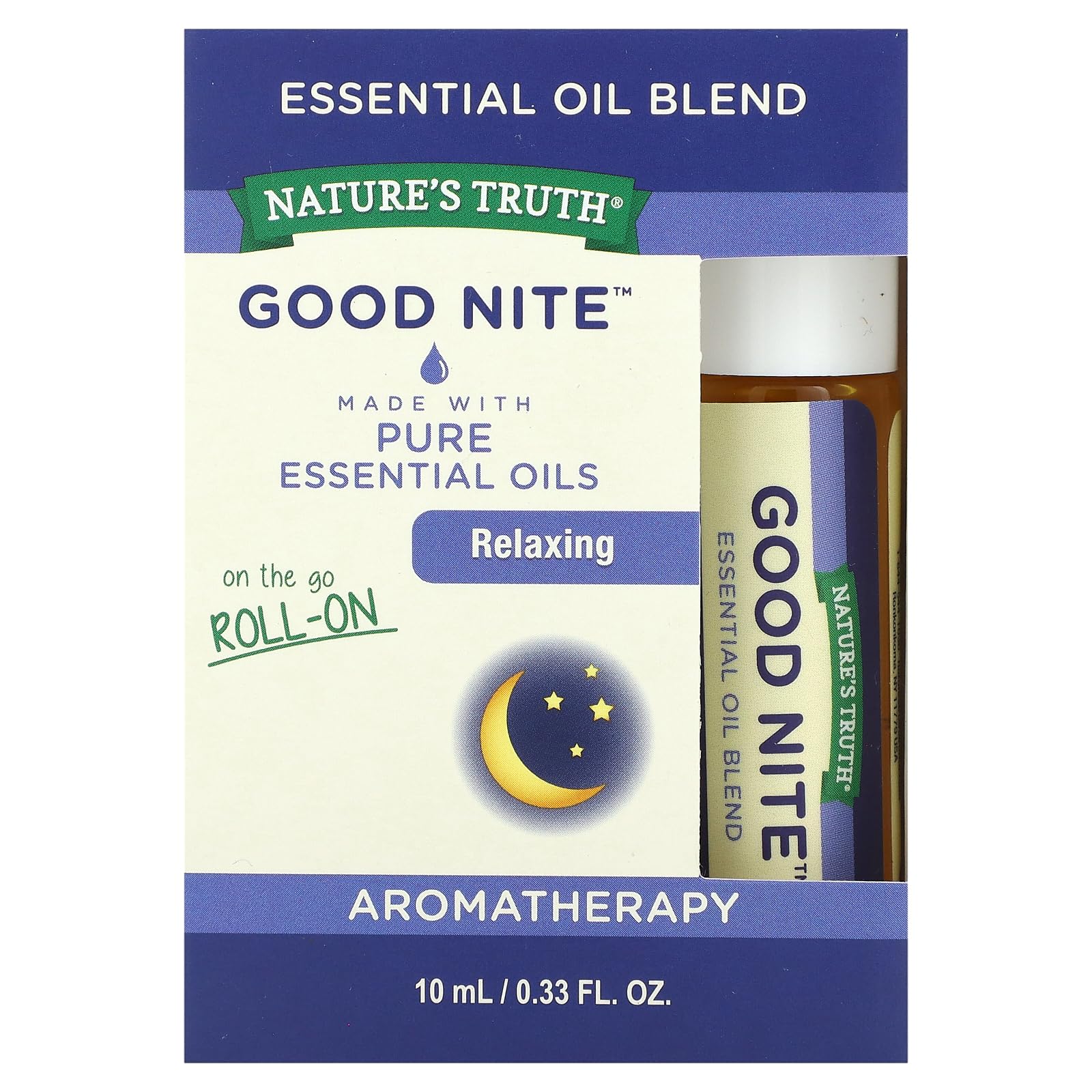 Foto 3 pulgar | Mezcla De Aceites Esenciales Roll-on Nature's Truth Good Nite, 10 Ml - Venta Internacional.