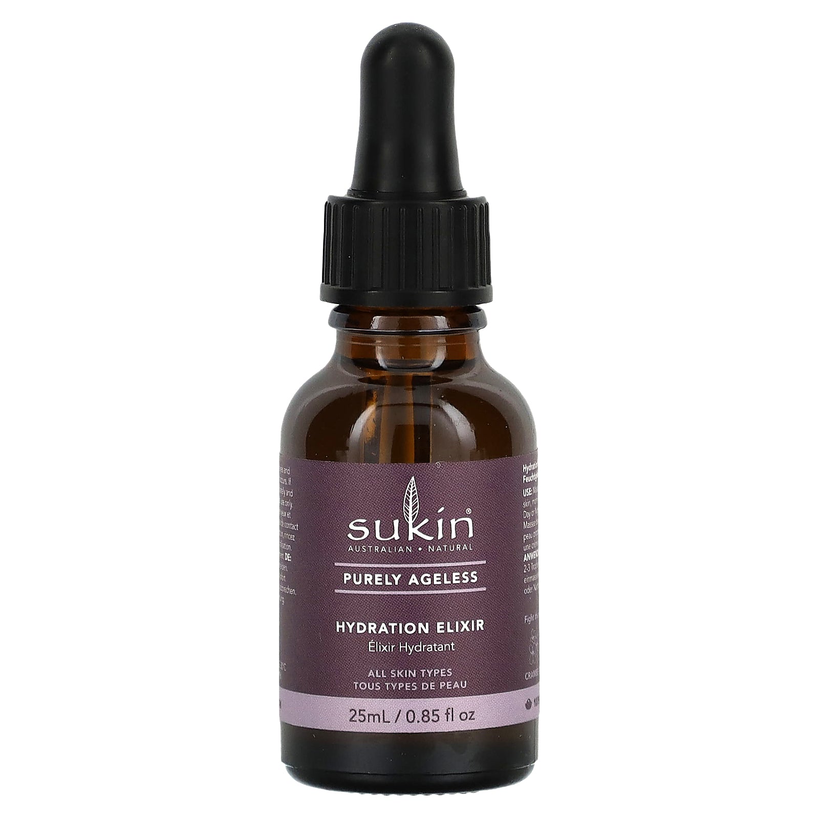 Foto 2 pulgar | Elixir Hidratante Sukin Purely Ageless 25 Ml - Venta Internacional.