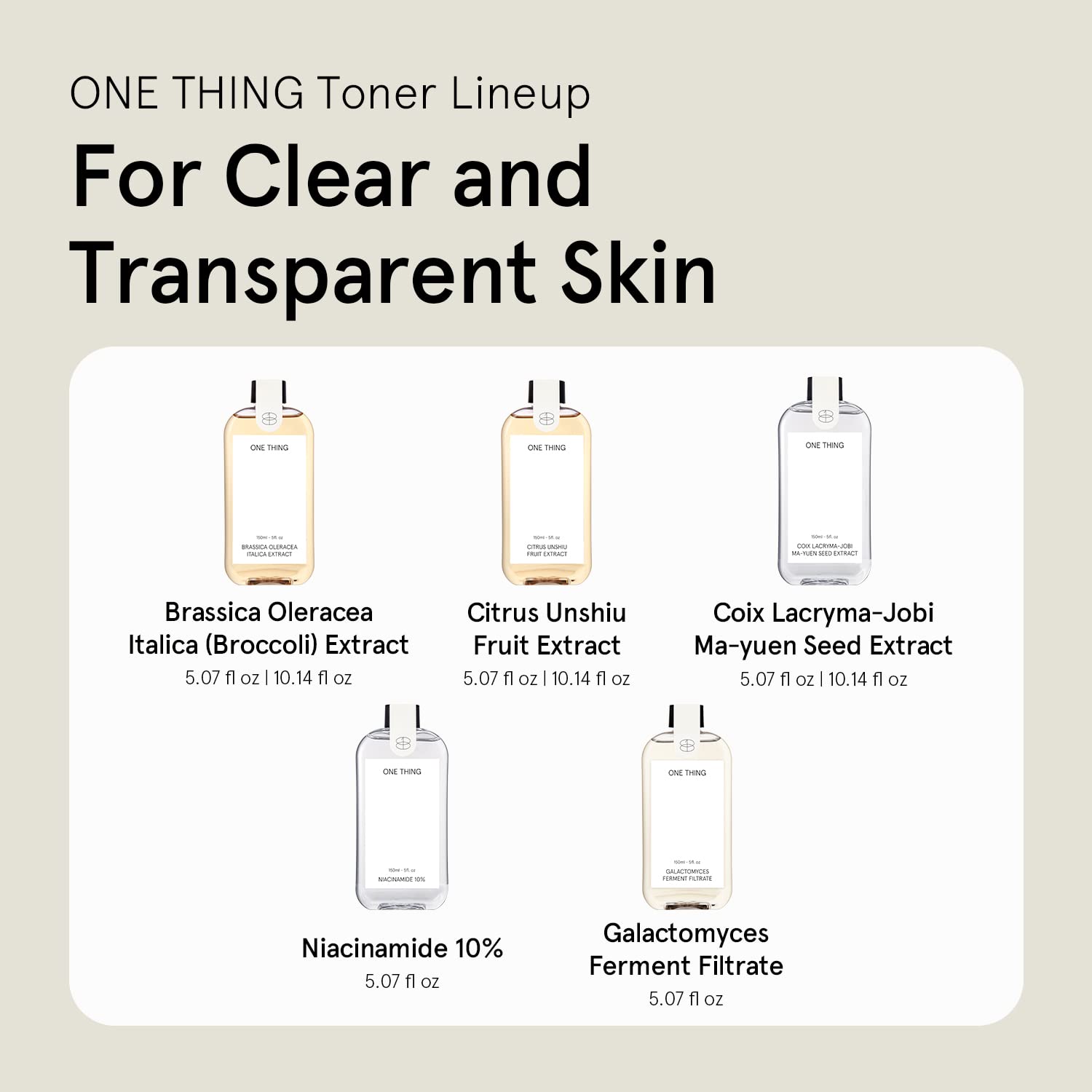 Foto 7 | Tónico One Thing Extracto De Semillas De Coix  150 Ml | Exfoliante Hidratante - Venta Internacional.