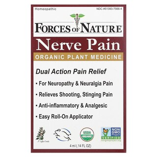Foto 1 | Aplicador Enrollable Forces Of Nature Nerve Pain 4 Ml - Venta Internacional.