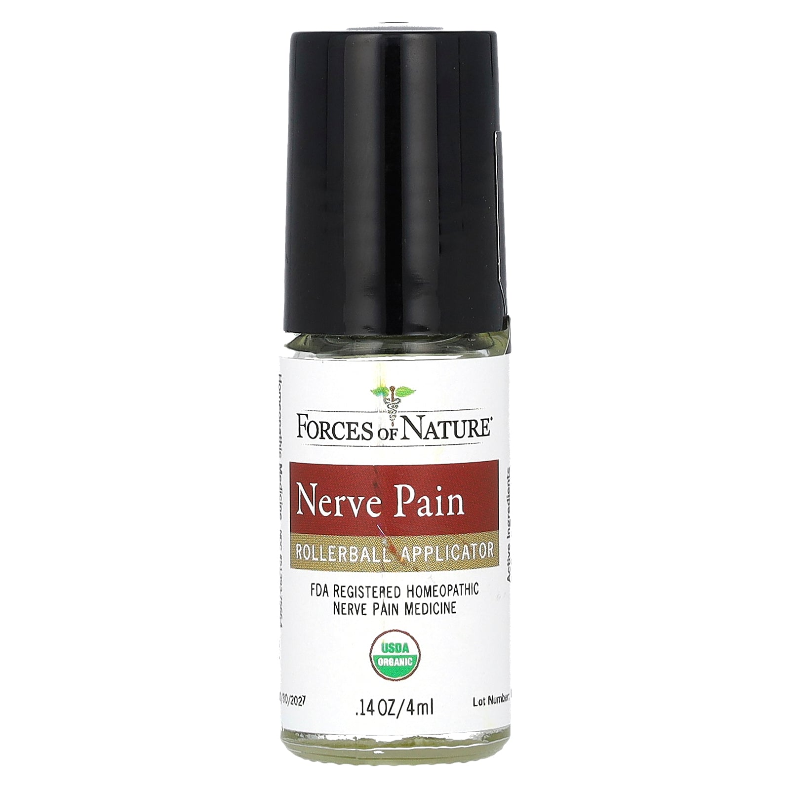 Foto 4 pulgar | Aplicador Enrollable Forces Of Nature Nerve Pain  4 Ml - Venta Internacional.