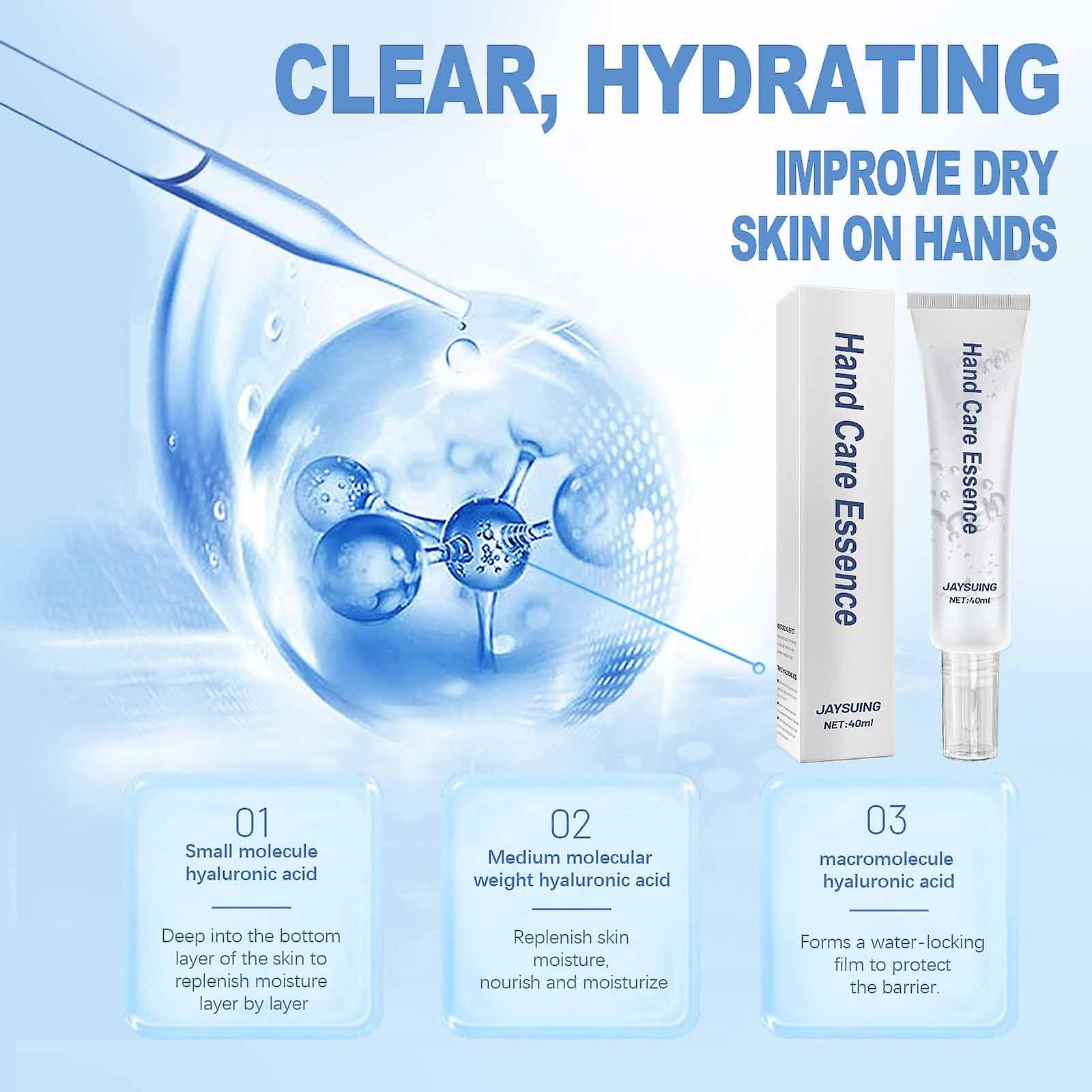 Foto 5 pulgar | Esencia Para El Cuidado De Manos Hialurónica Antienvejecimiento 40 Ml Huoguo - Venta Internacional.