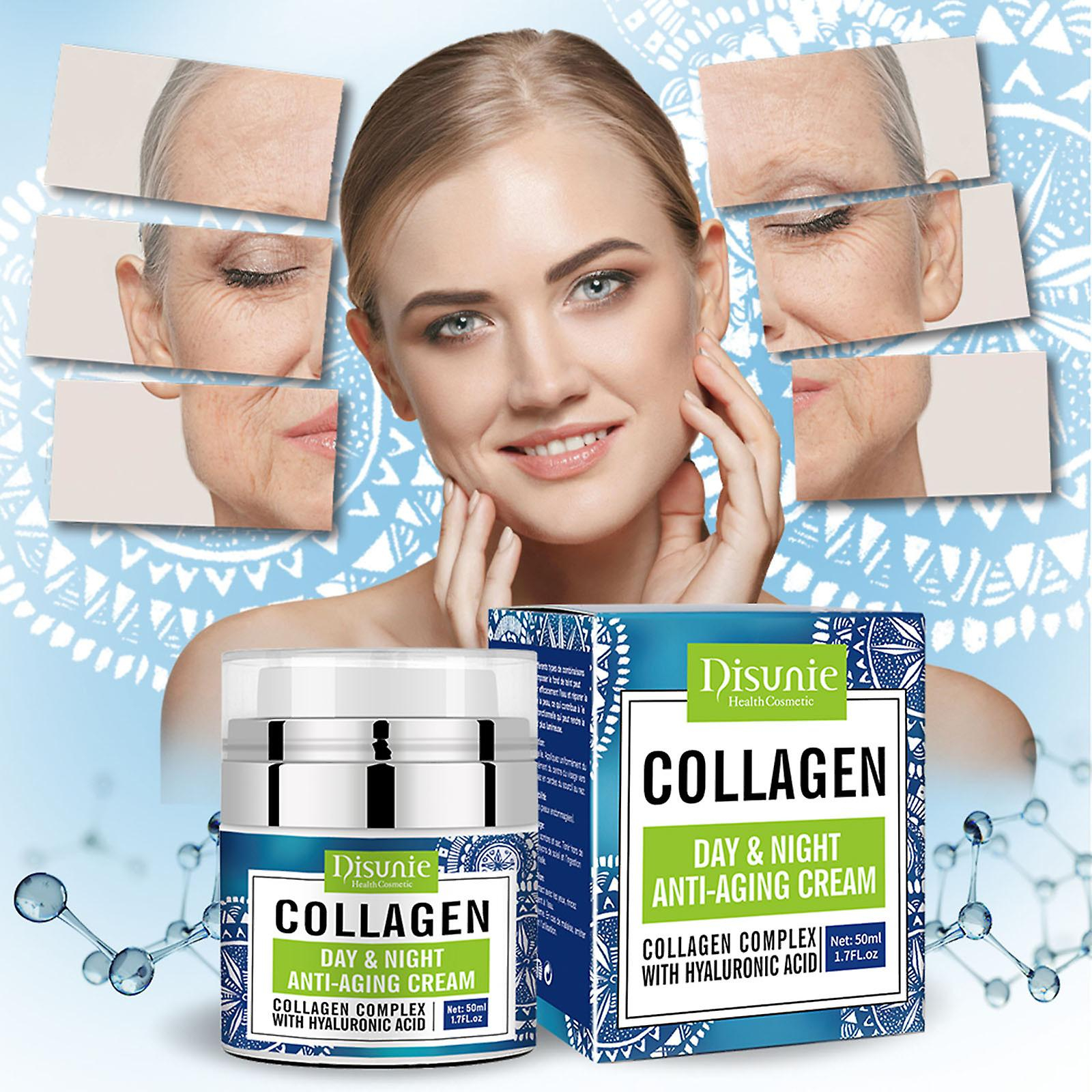 Foto 2 | Crema Facial Huoguo Colágeno Hidratante Antienvejecimiento 50 Ml - Venta Internacional.