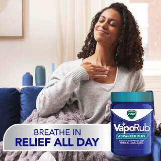 Foto 4 | Pomada Antitusígena Vicks Vaporub Advanced Plus 165 Ml - Venta Internacional.