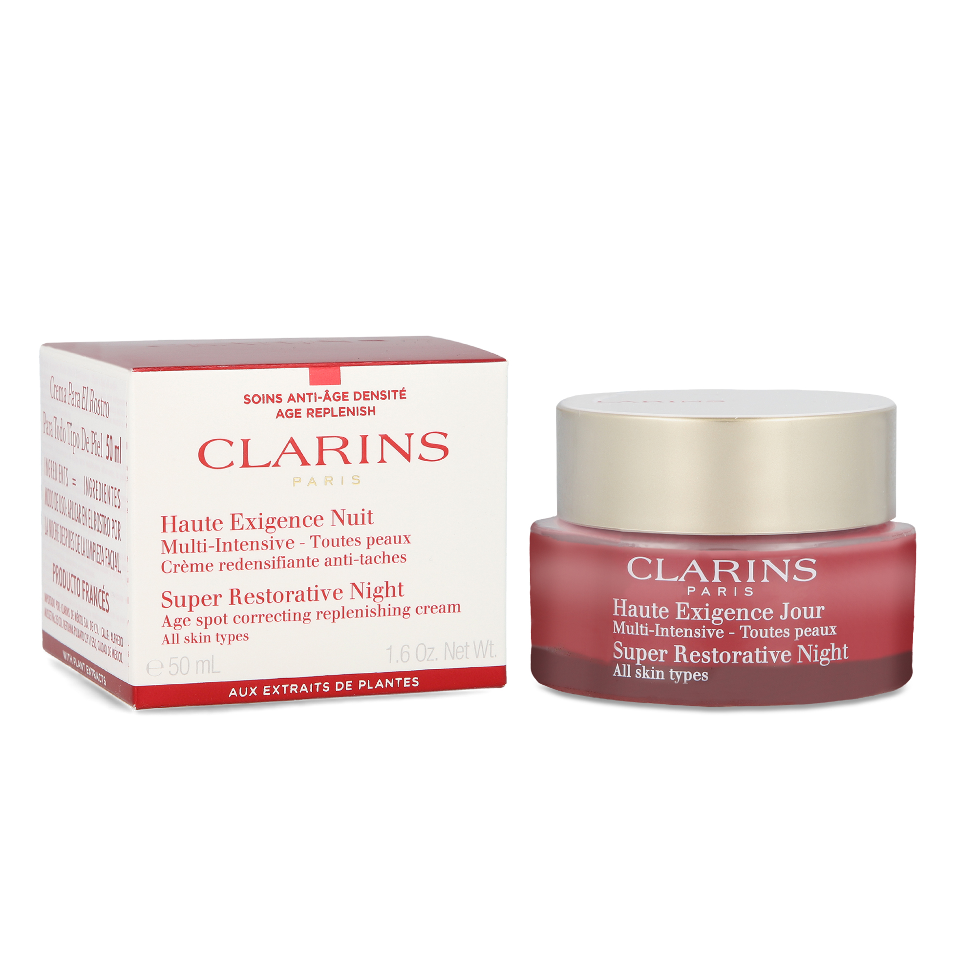 Foto 2 pulgar | Crema para Rostro de Noche Clarins  Todo Tipo de Piel 50ml