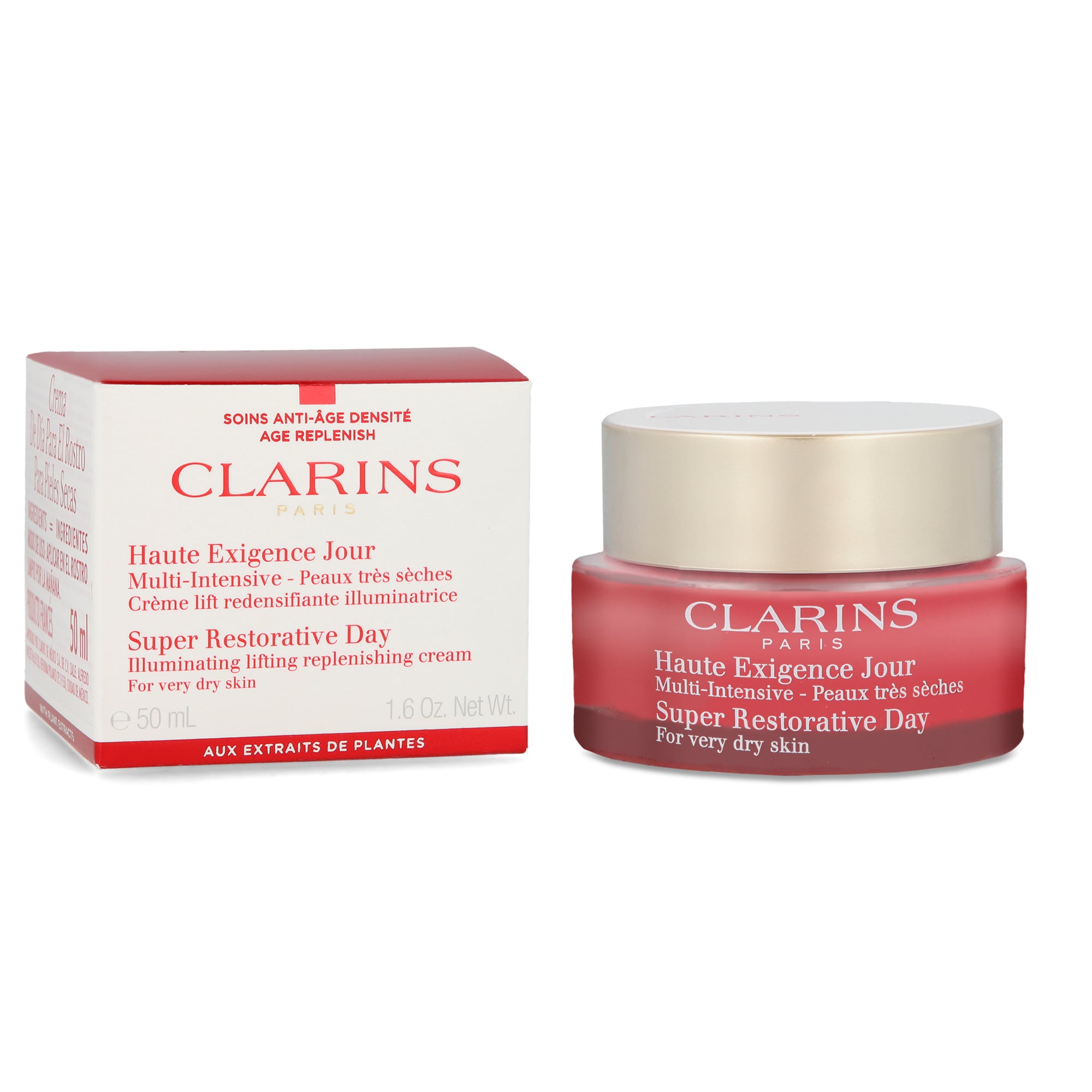 Crema Día Clarins Multi Intensiv Piel Muy Seca de 50ml $1,589