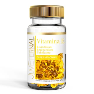 Foto 1 | Cápsulas Faciales de Vitamina E Juveternal 90 Cápsulas Faciales Twist Off 400 mg C/u