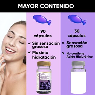 Foto 8 | Cápsulas Faciales JUVETERNAL Colágeno Biotina + Ácido Hialurónico + Vitamina E + Vitamina C Kit 4