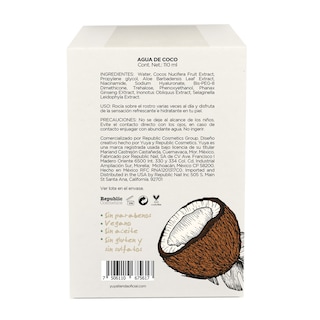 Foto 3 | Agua de Coco Hidratante Yuya 110 ml 3 Piezas