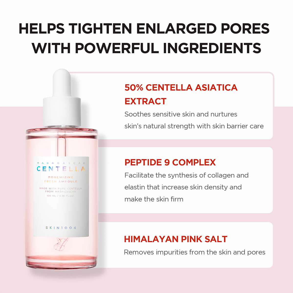 Foto 2 | Sérum Madagascar Centella Poremizing Fresh Ampoule Skin1004