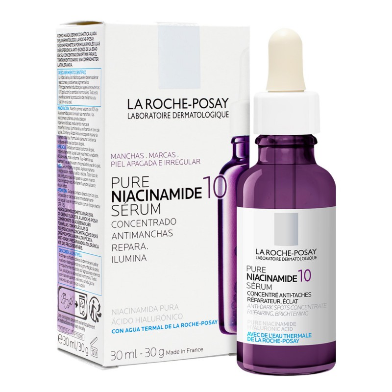 Foto 3 pulgar | Sérum Concentrado Antimanchas La Roche-Posay Pure Niacinamide 10% 30 ml