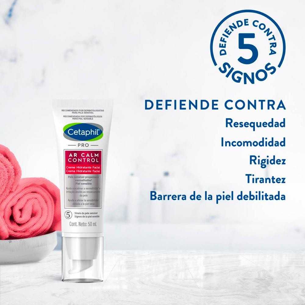 Foto 4 pulgar | Crema Hidratante Facial Cetaphil Pro Arm Calm Control 50 Ml