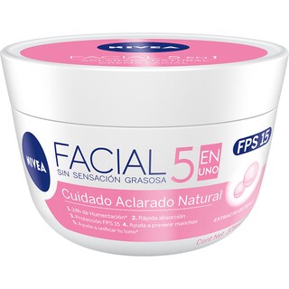 Foto 1 | Crema Facial Nivea 5 en 1 Aclarado Natural 375 ml