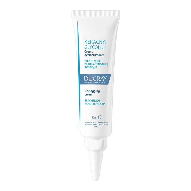 Ducray Keracnyl Glycolic+ Crema Desincrustante Puntos Negros 30 Ml