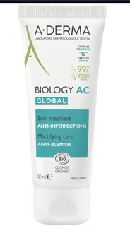 Foto 1 | Biology AC Global Crema Matificante Anti-Imperfecciones A-derma 40 Ml