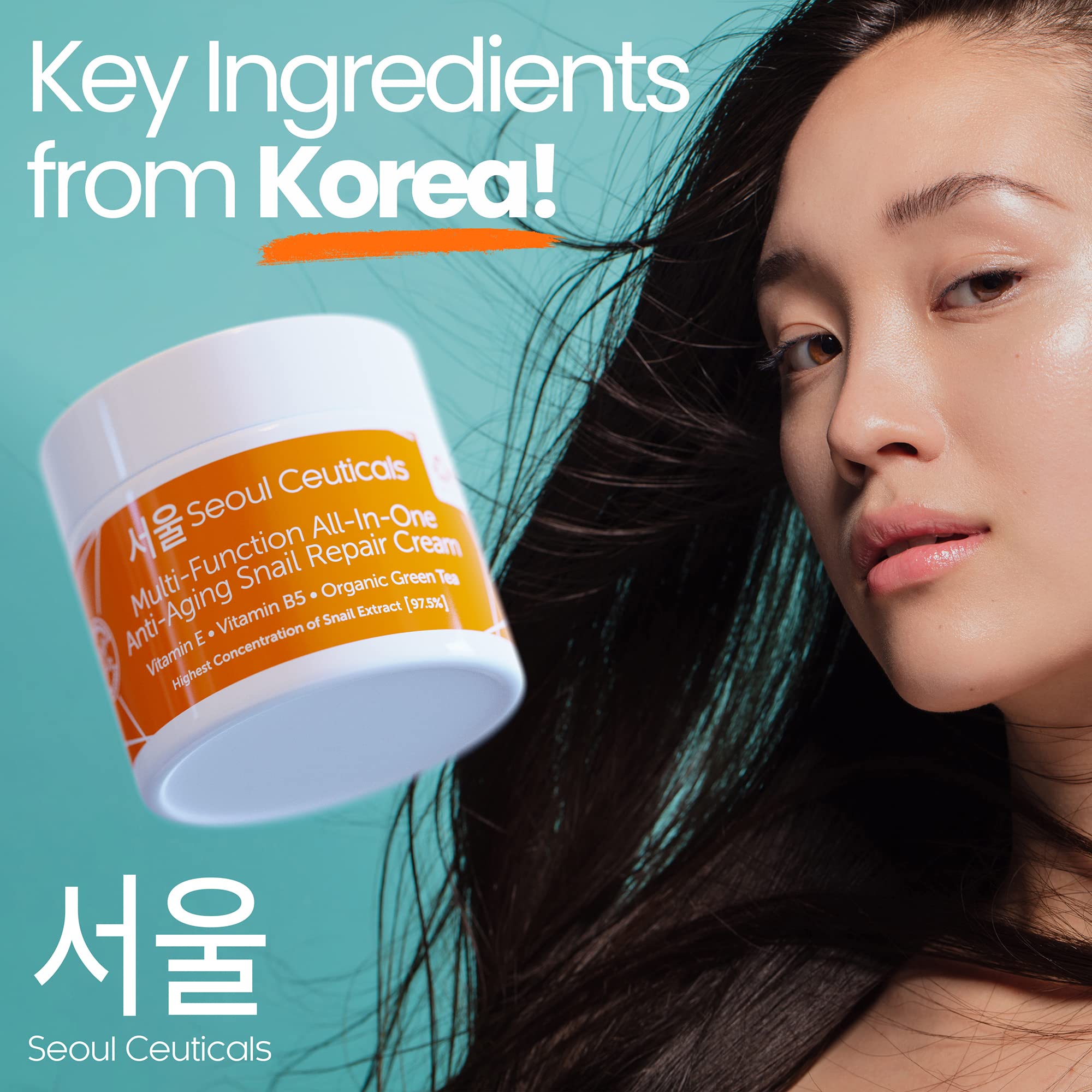 Foto 5 pulgar | Venta Internacional- Crema Hidratante de Caracol para el Cuidado de la Piel SeoulCeuticals Coreana