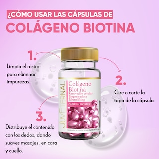 Foto 3 | Dúo Cápsulas Faciales Colágeno Biotina Vitamina C Juveternal 90 Cápsulas c/u Efecto Lifting Antioxidante