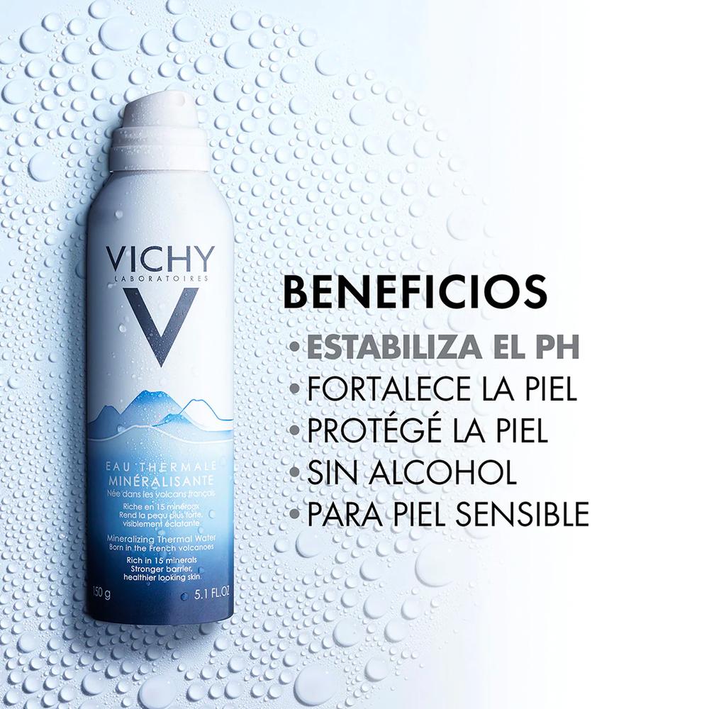 Foto 3 pulgar | Agua Termal Vichy Mineralizante 300 Ml