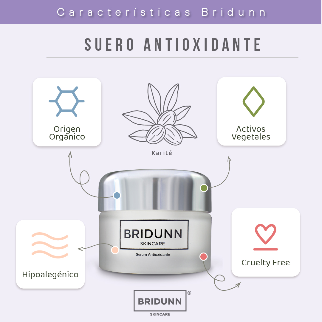 Foto 5 pulgar | Crema Revitalizadora Antioxidante Bridunn Skincare con Karité Piel Grasa